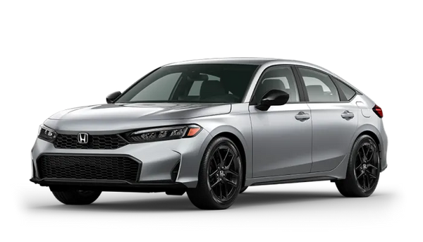 Silver car side view photo showing the full side profile of a modern sedan