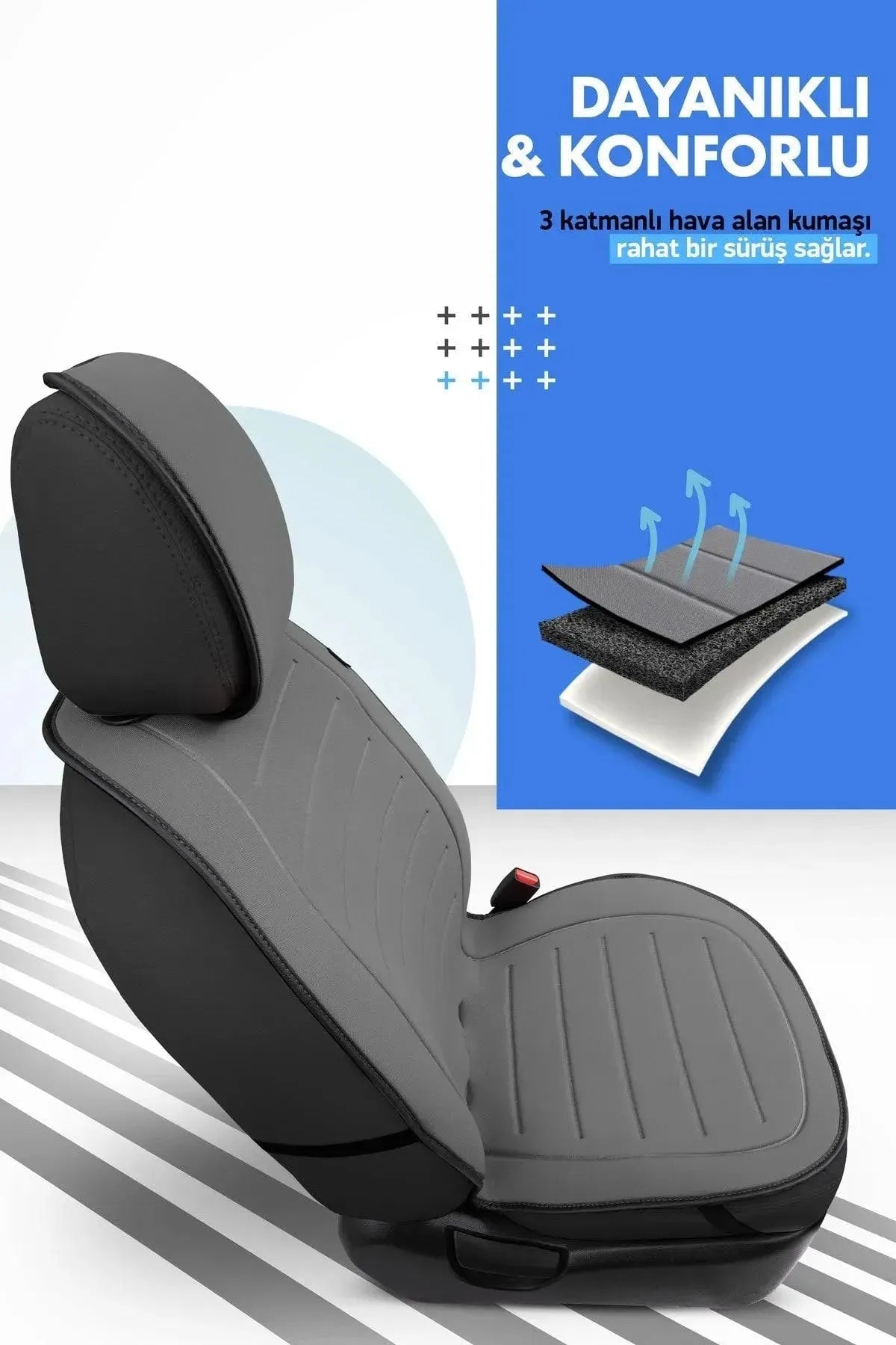 Otom Active Line Design Koruyucu Oto Koltuk Minderi - OtomBayi