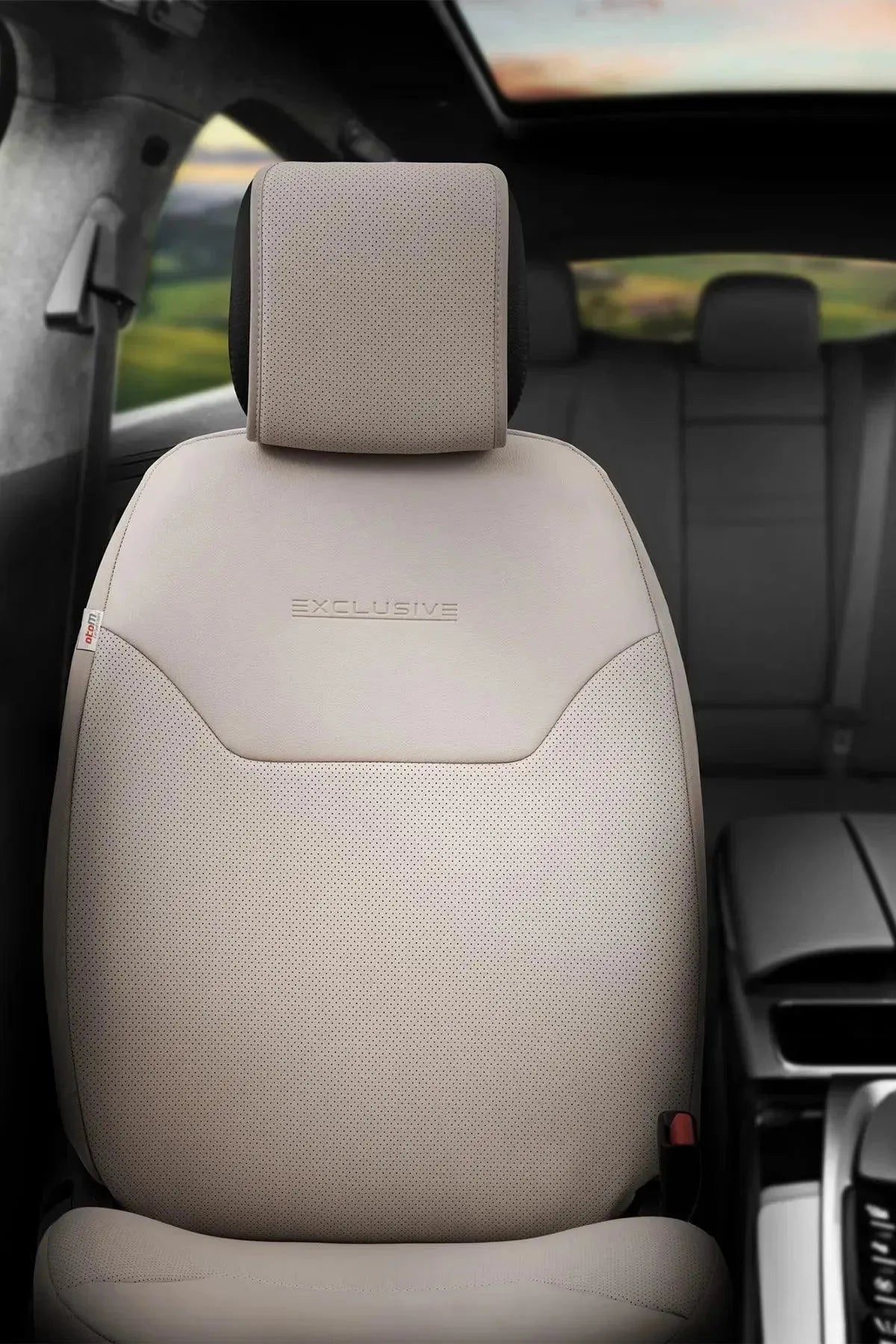Otom Exclusive Koruyucu Oto Koltuk Minderi Premium Deri - OtomBayi