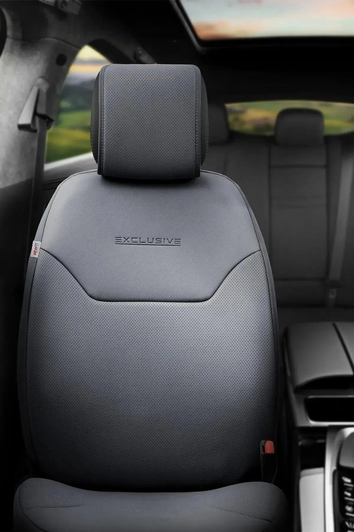 Otom Exclusive Koruyucu Oto Koltuk Minderi Premium Deri - OtomBayi