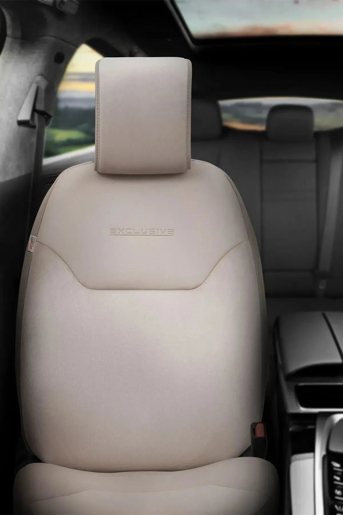 Otom Exclusive Koruyucu Oto Koltuk Minderi Premium Süet - OtomBayi