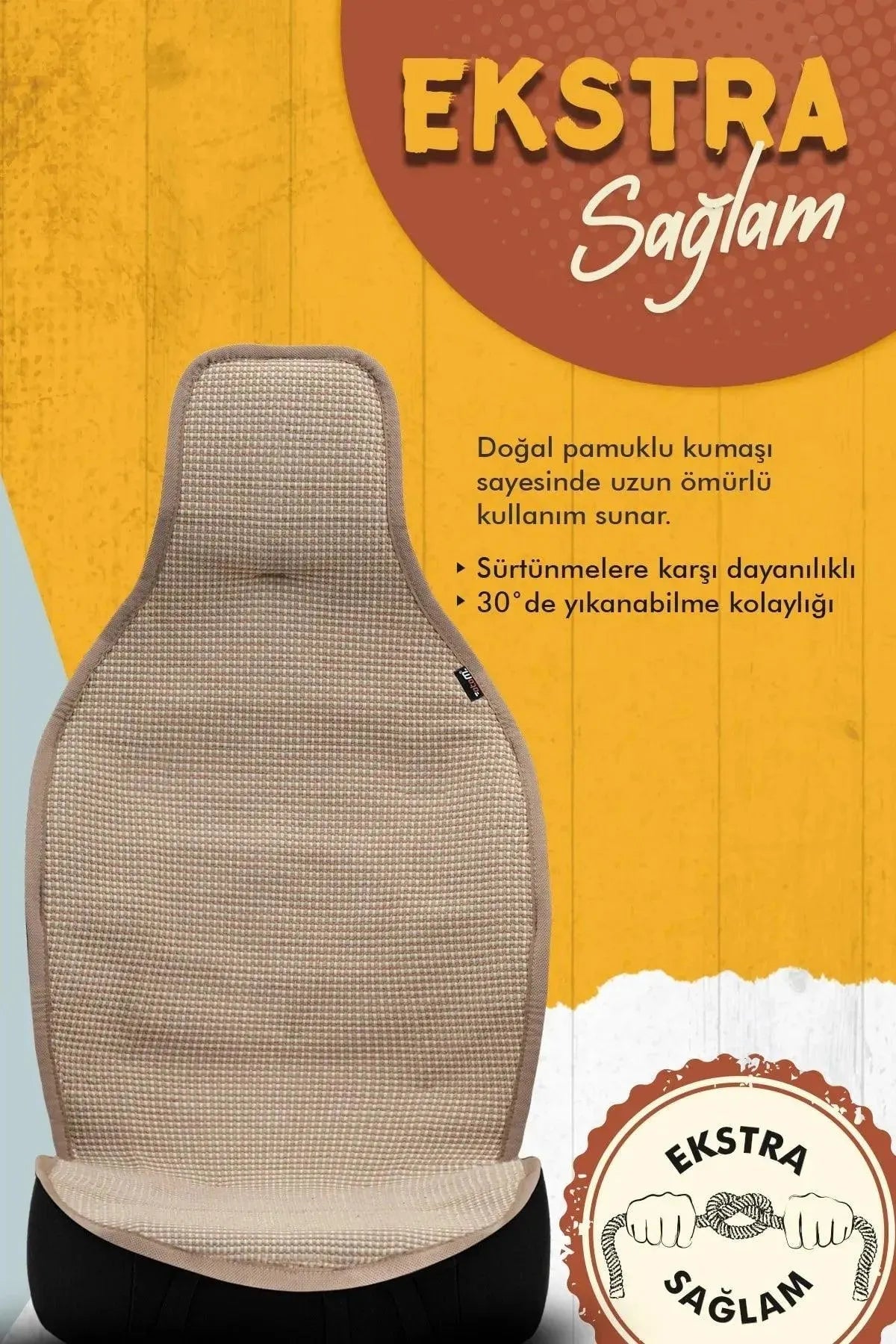 Otom Natural Design Kilim Minder Tek Koltuk El Dokuması - OtomBayi