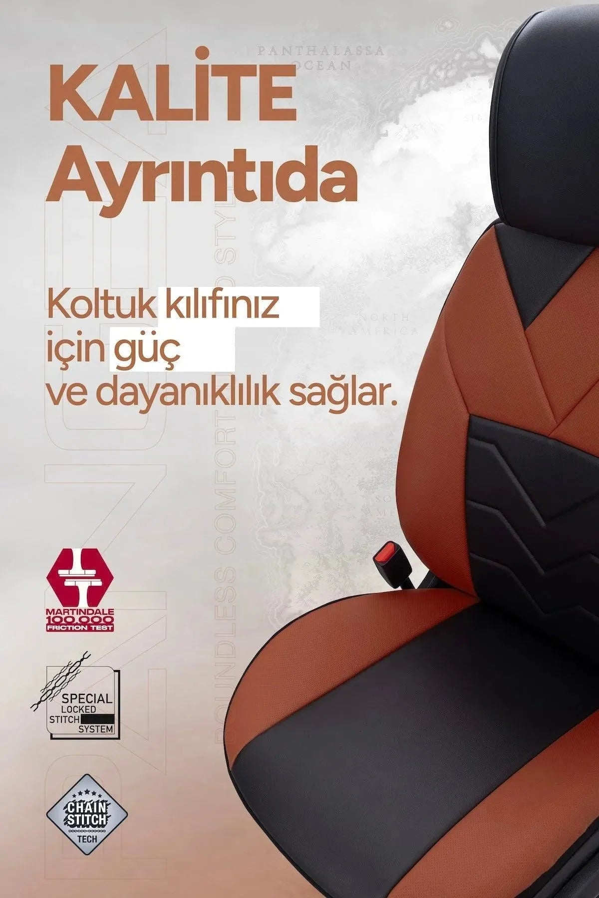 Otom Pangea Design Oto Koltuk Kılıfı - OtomBayi