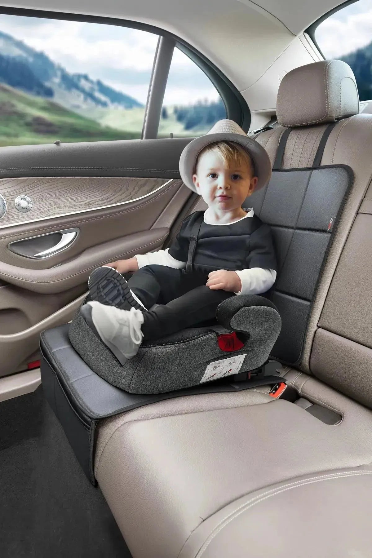 Otom Premium Deri Puset Altı Koruyucu Oto Koltuk Minderi - OtomBayi