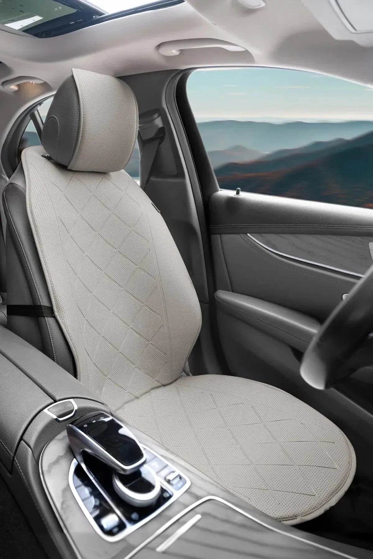 Otom Premium Koruyucu Oto Koltuk Minderi Yüksek Kalite Deri - OtomBayi