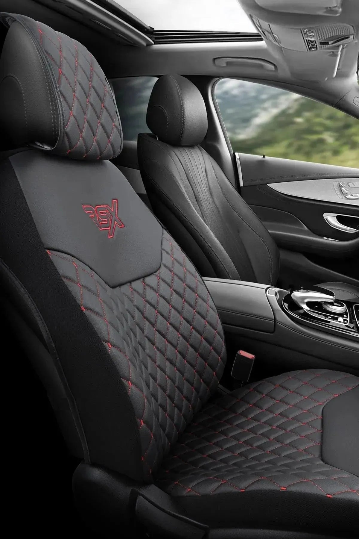 Otom Rsx Diamond Koruyucu Oto Koltuk Minderi Deri - OtomBayi