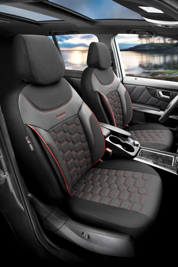 Otom Yeni Carbon Design Oto Koltuk Kılıfı