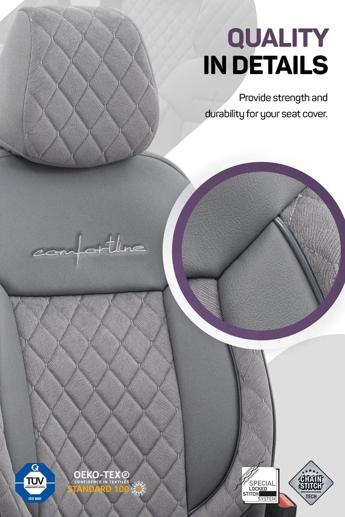 Otom Comfortline Vip Design Oto Koltuk Kılıfı