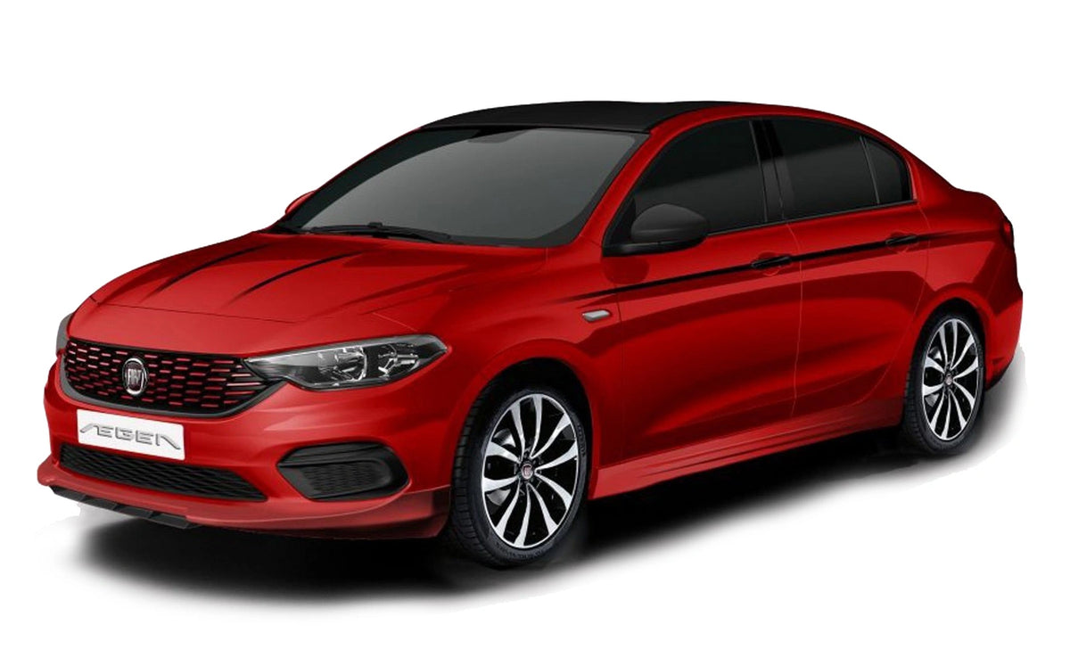 Araca Özel Koltuk Kılıfı  Fiat Egea 2015 Sonrası KD Design Füme Siyah Noktalı Füme Füme