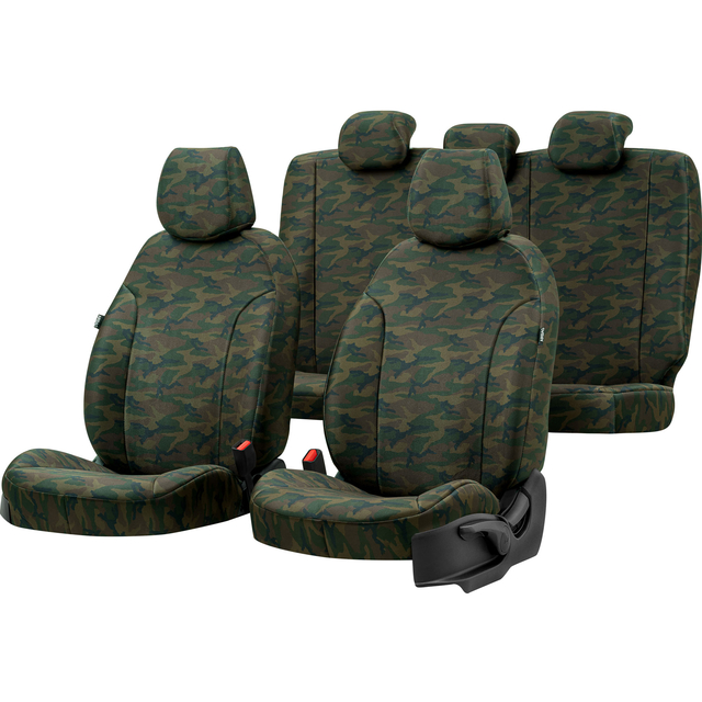 Otom Seat Alhambra 1996-2010 Özel Üretim Koltuk Kılıfı Safari Design Montblanc - 1