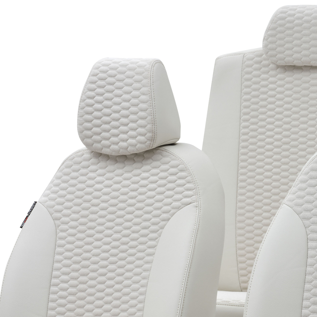 Otom Seat Alhambra 1996-2010 Özel Üretim Koltuk Kılıfı Tokyo Design Tay Tüyü Fildişi - 4