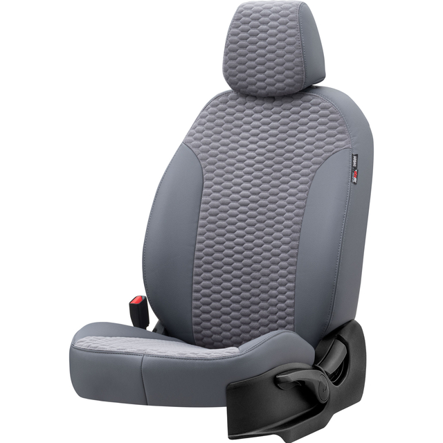 Otom Seat Alhambra 1996-2010 Özel Üretim Koltuk Kılıfı Tokyo Design Tay Tüyü Füme - 2