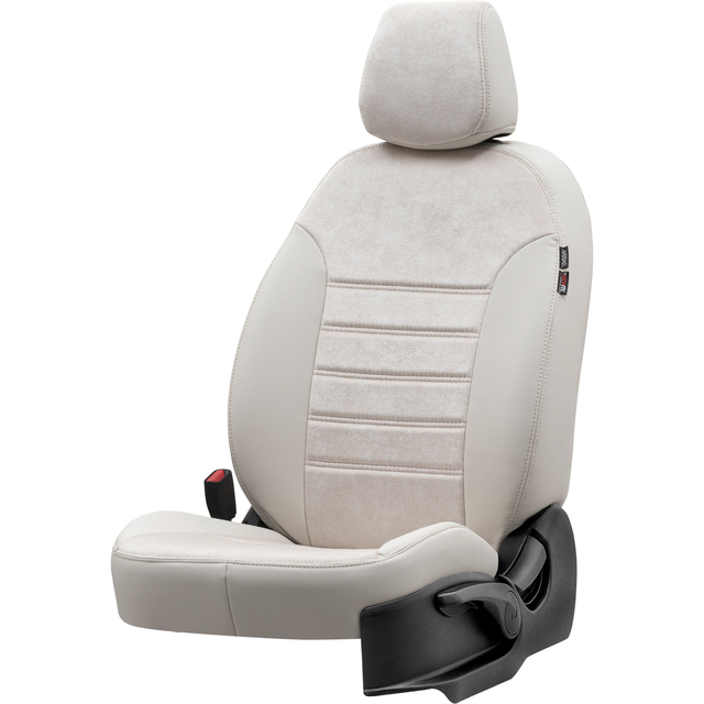 Otom Seat Altea XL 2004-2015 Özel Üretim Koltuk Kılıfı Milano Design Fildişi - 2