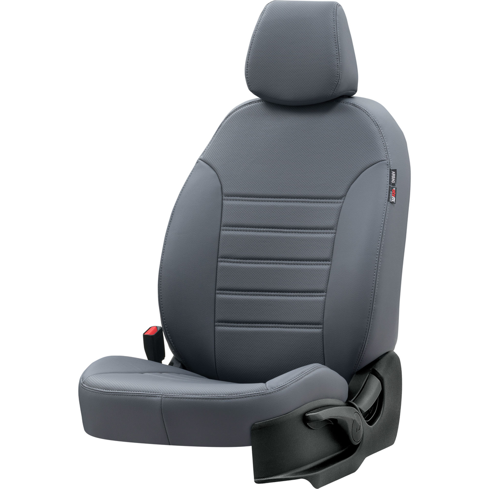 Otom Seat Altea XL 2004-2015 Özel Üretim Koltuk Kılıfı New York Design Füme - 2