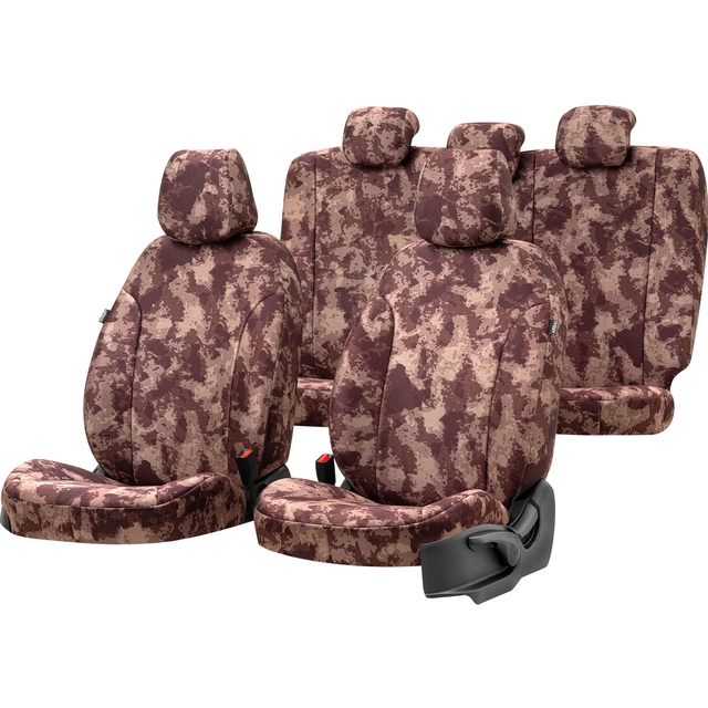 Otom Seat Altea XL 2004-2015 Özel Üretim Koltuk Kılıfı Safari Design Everest - 1