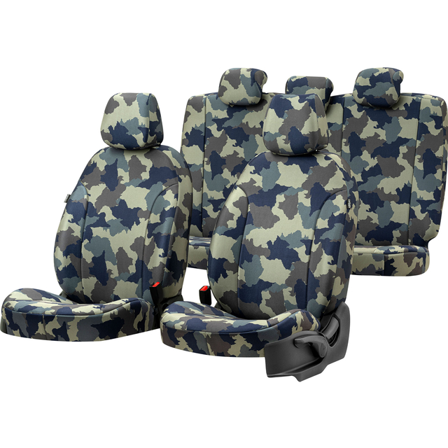 Otom Seat Altea XL 2004-2015 Özel Üretim Koltuk Kılıfı Safari Design Alpler - 1