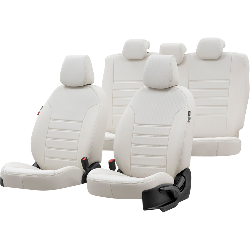 Otom Seat Cordoba 2003-2009 Özel Üretim Koltuk Kılıfı New York Design Fildişi - 1