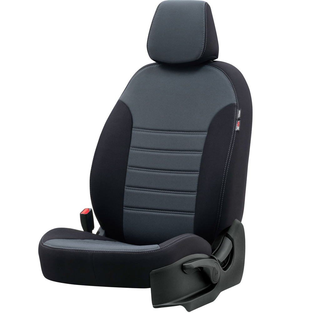 Otom Seat Cordoba 2003-2009 Özel Üretim Koltuk Kılıfı Original Design Füme - Siyah - 2