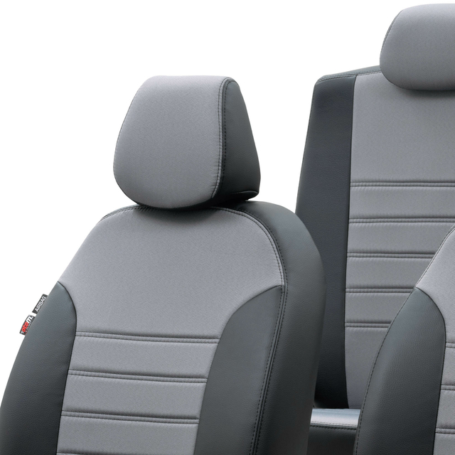 Otom Seat Cordoba 2003-2009 Özel Üretim Koltuk Kılıfı Paris Design Gri - 4