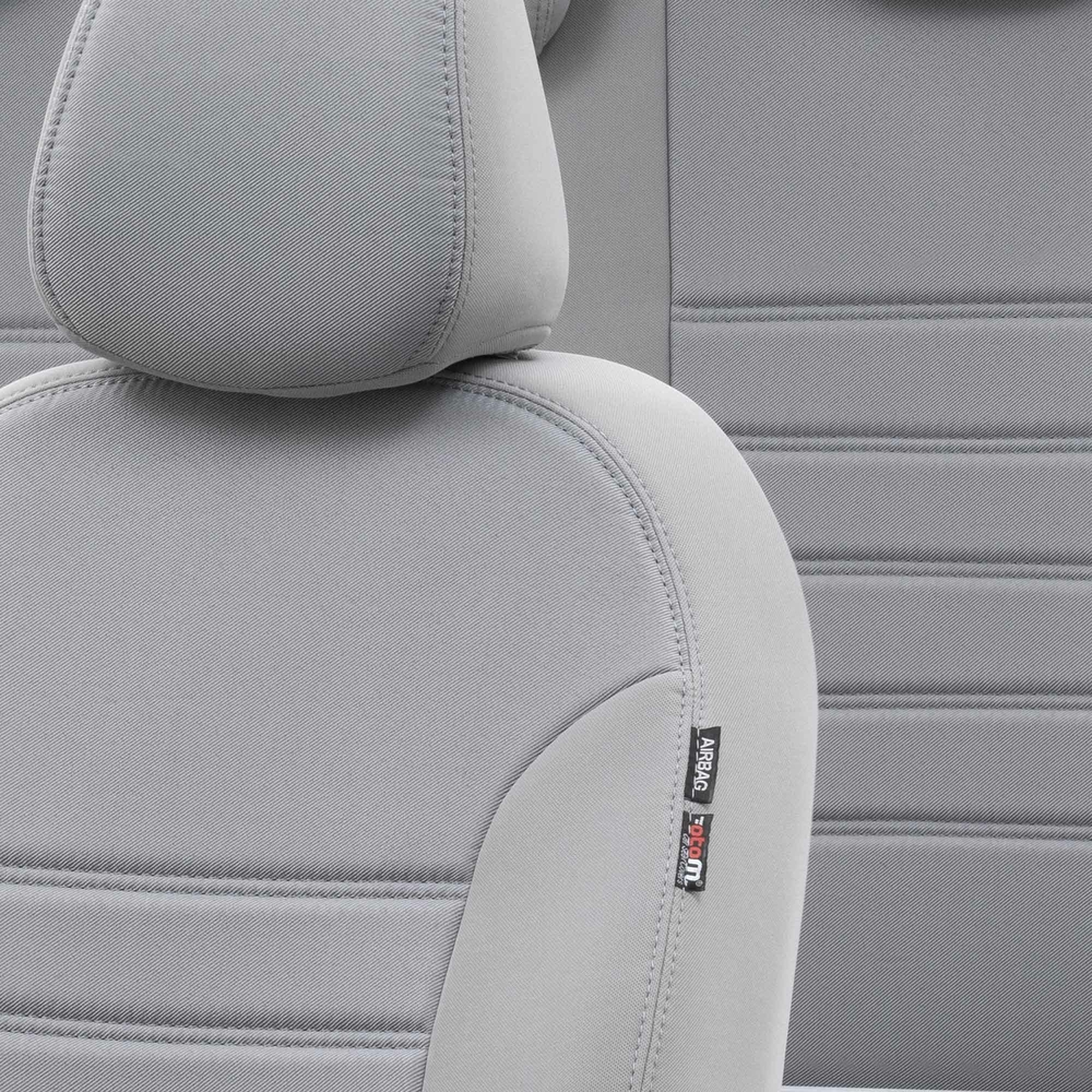 Otom Seat Ibiza 2009-2017 Özel Üretim Koltuk Kılıfı Original Design Gri - 3