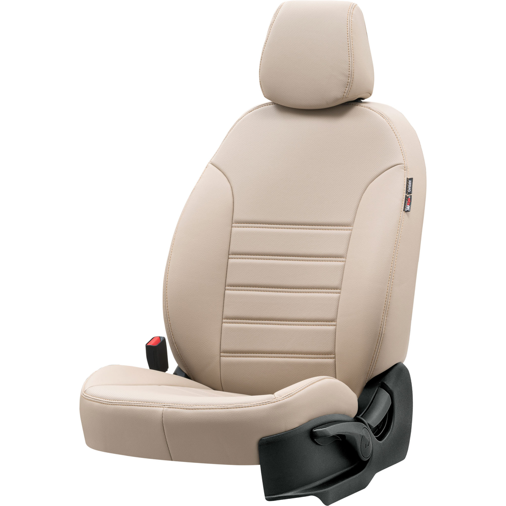 Otom Seat Toledo 2012-2017 Özel Üretim Koltuk Kılıfı İstanbul Design Bej - 2