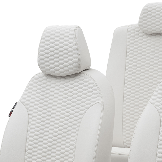 Otom Seat Altea XL 2004-2015 Özel Üretim Koltuk Kılıfı Tokyo Design Deri Fildişi - 4